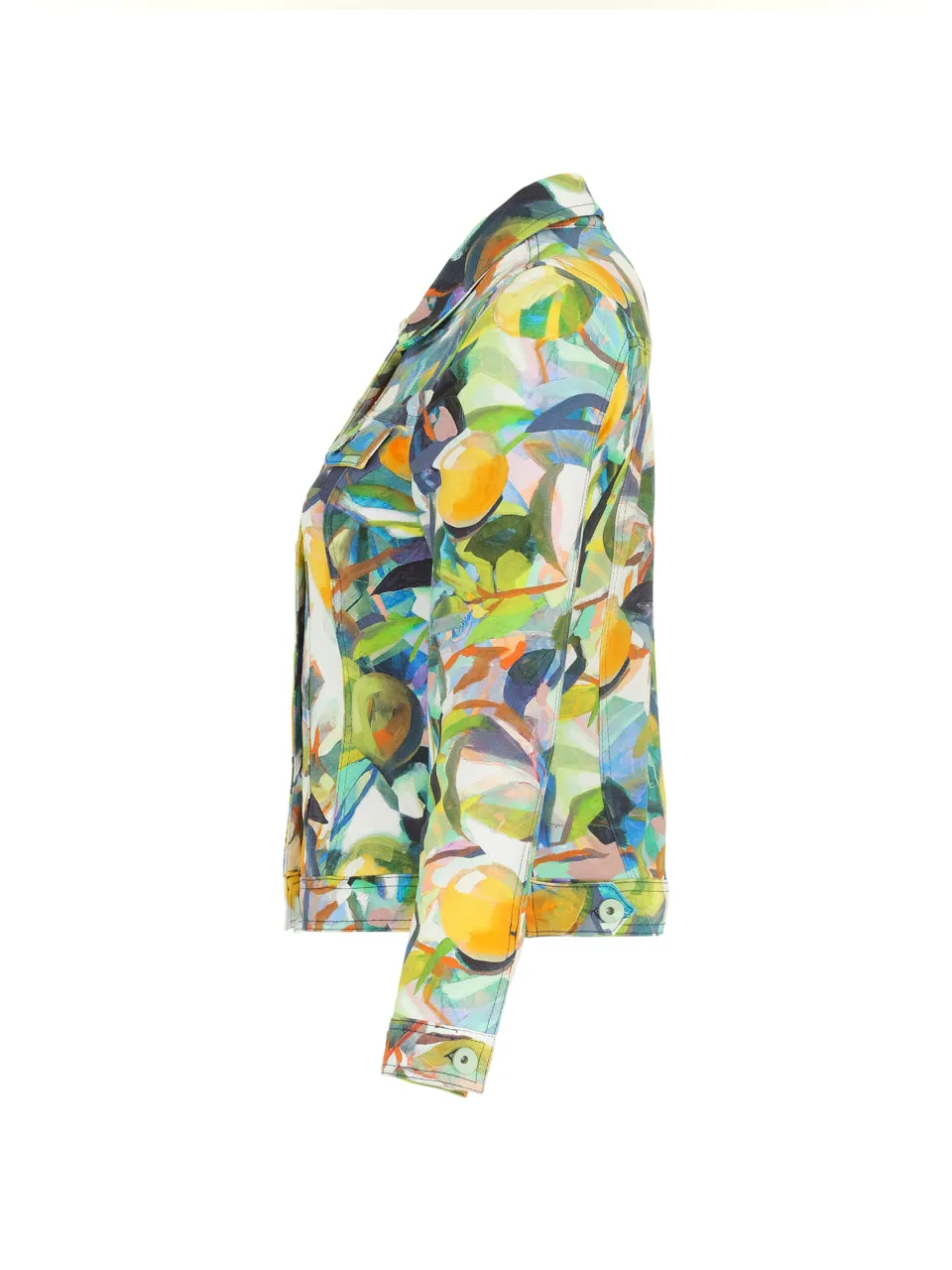 Simply art by Dolcezza - Cotton Stretch Jacket with rhinestones - Orangerie