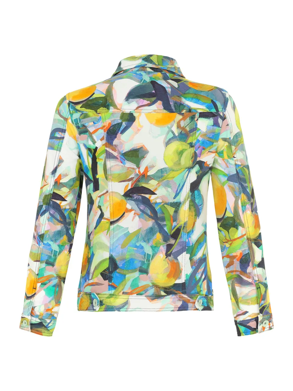 Simply art by Dolcezza - Cotton Stretch Jacket with rhinestones - Orangerie