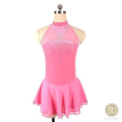 Skating Dress With Crystals Custom Sizes Available Choice of Colours SU236