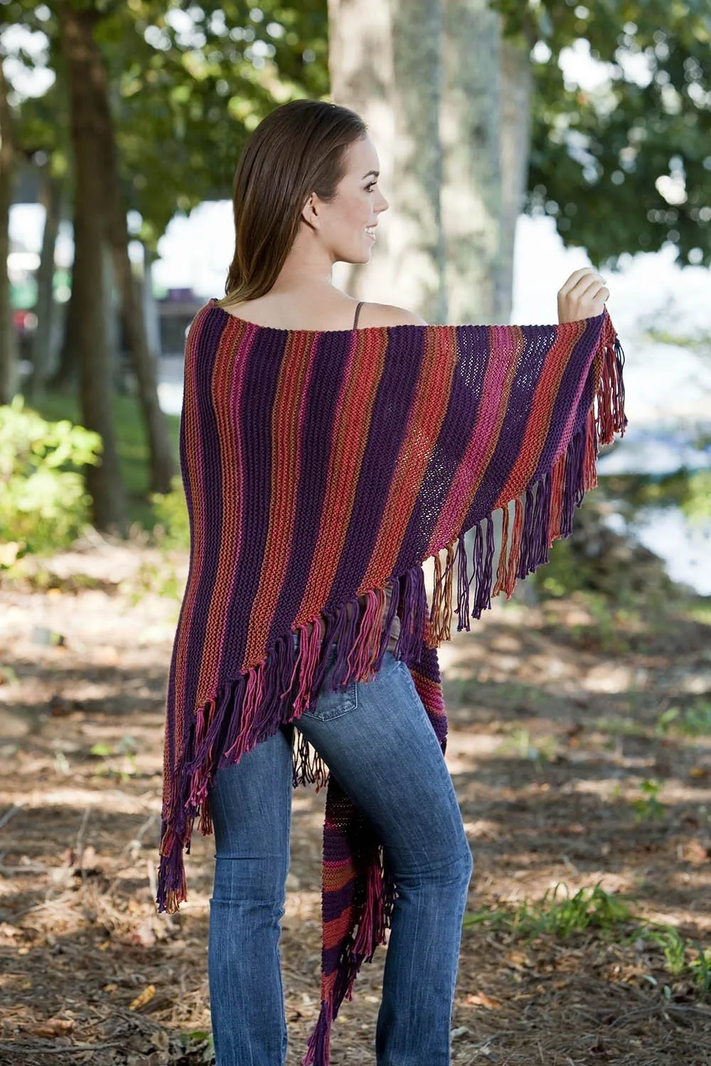 Summer Sunset Shawl