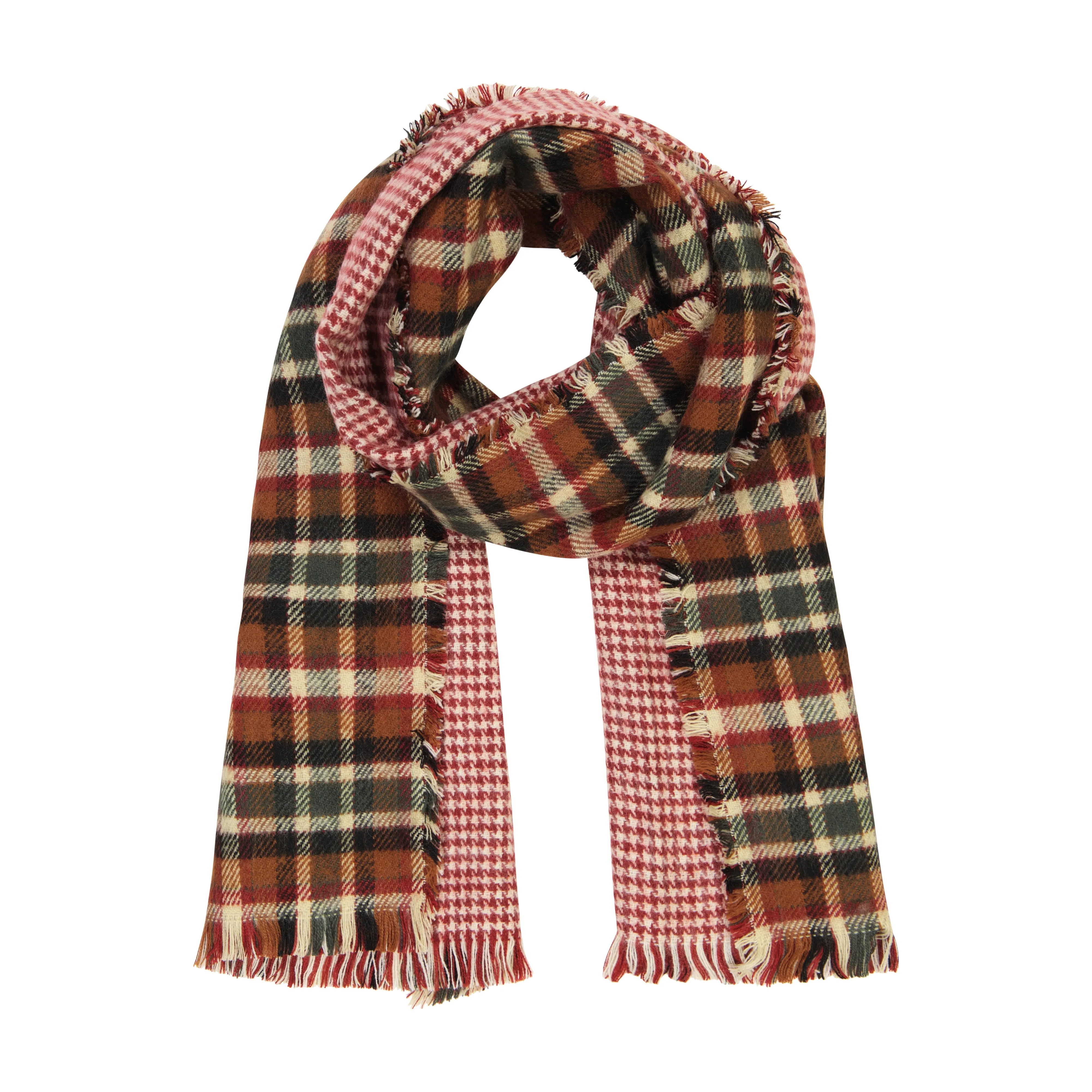 Tahari New York Women's Two-Sided Woven Blanket Scarf Wrap - Versatile and Stylish Scarf for Any Outfit