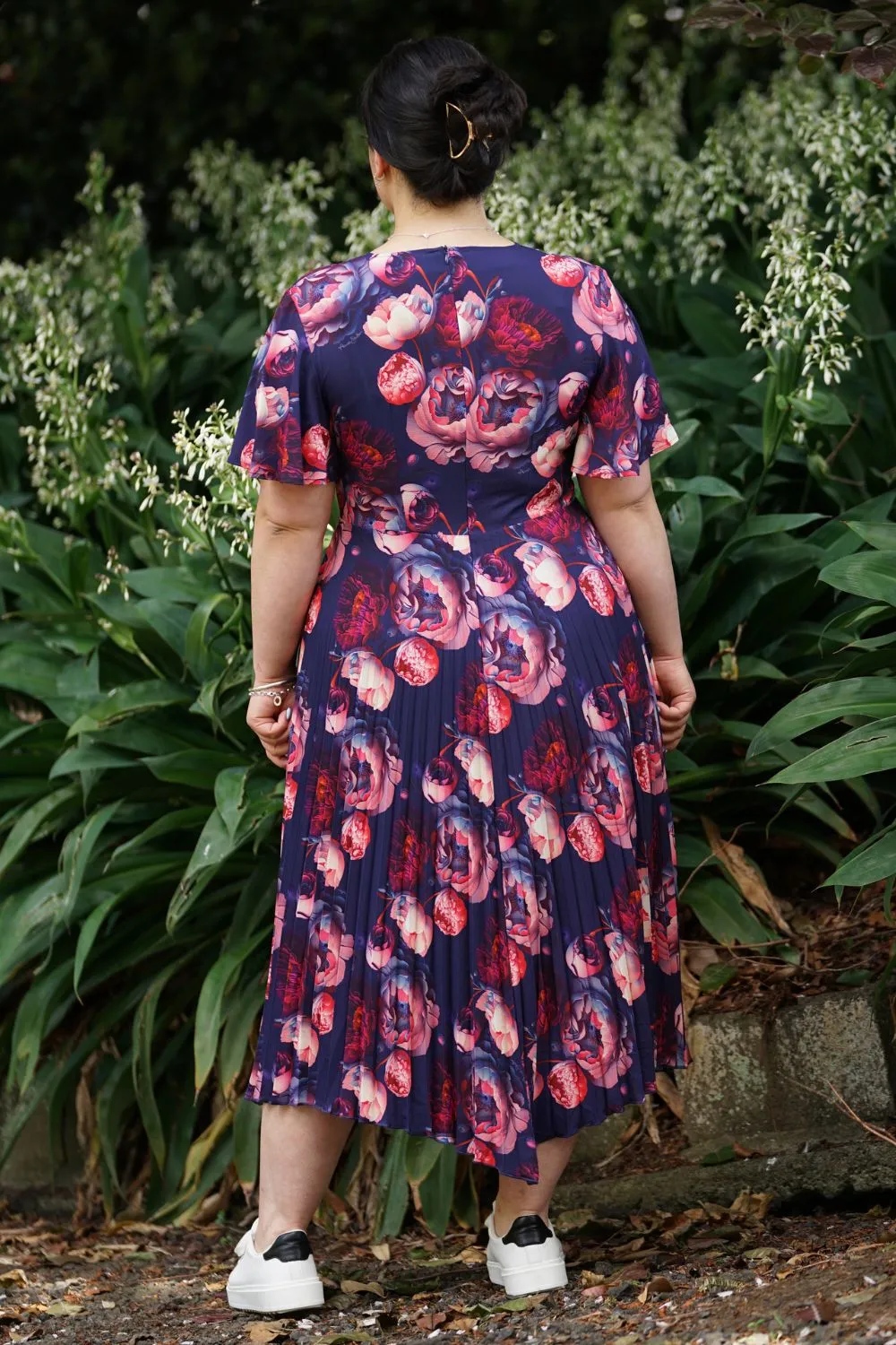 Talor Vivian Dress - Dream Floral Navy | SALE