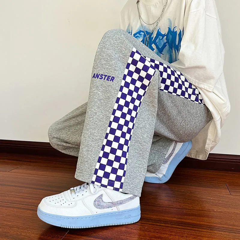 Tapered Loose Fit Sports Knitted Street Style Sweatpant