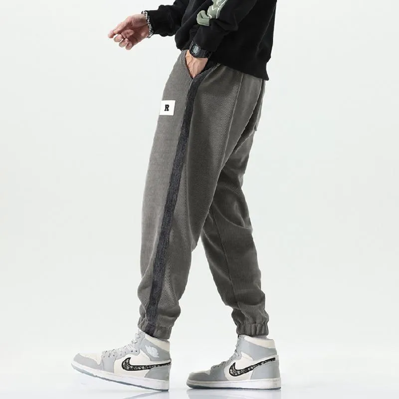 Tapered Loose Fit Warmth Versatile Elasticity Sweatpant