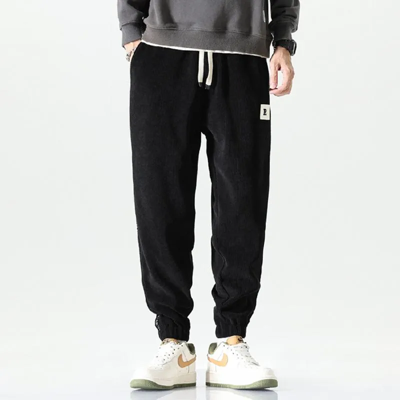 Tapered Loose Fit Warmth Versatile Elasticity Sweatpant