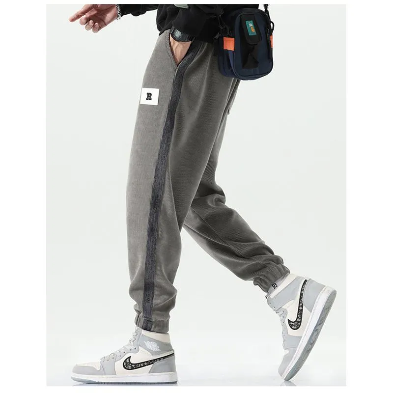 Tapered Loose Fit Warmth Versatile Elasticity Sweatpant