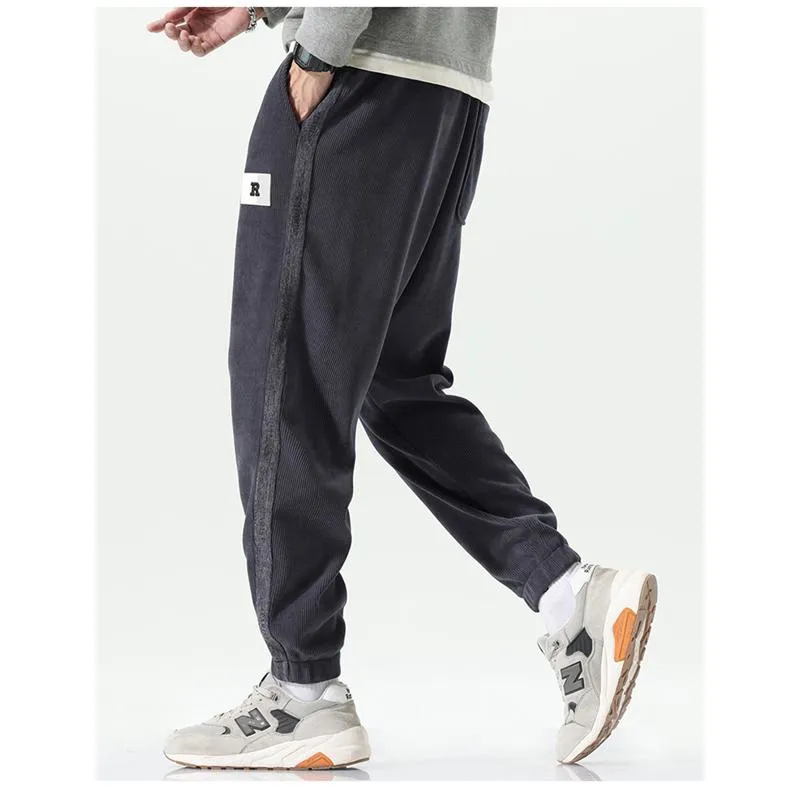 Tapered Loose Fit Warmth Versatile Elasticity Sweatpant