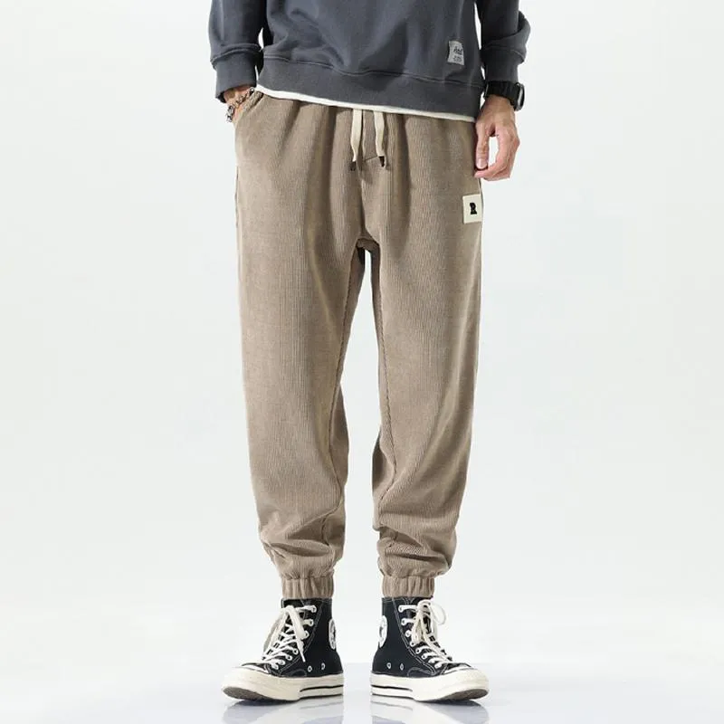 Tapered Loose Fit Warmth Versatile Elasticity Sweatpant