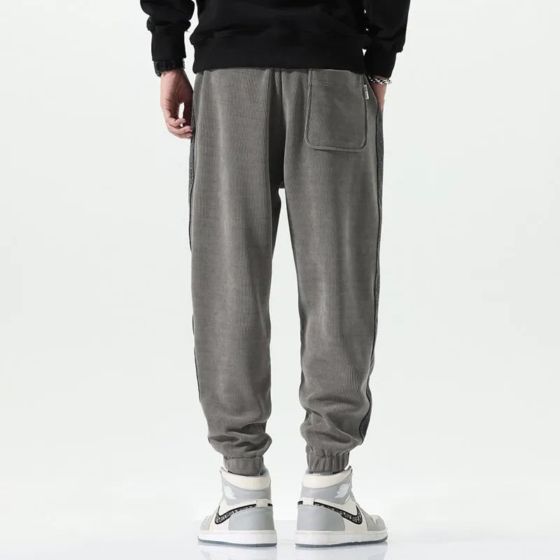 Tapered Loose Fit Warmth Versatile Elasticity Sweatpant