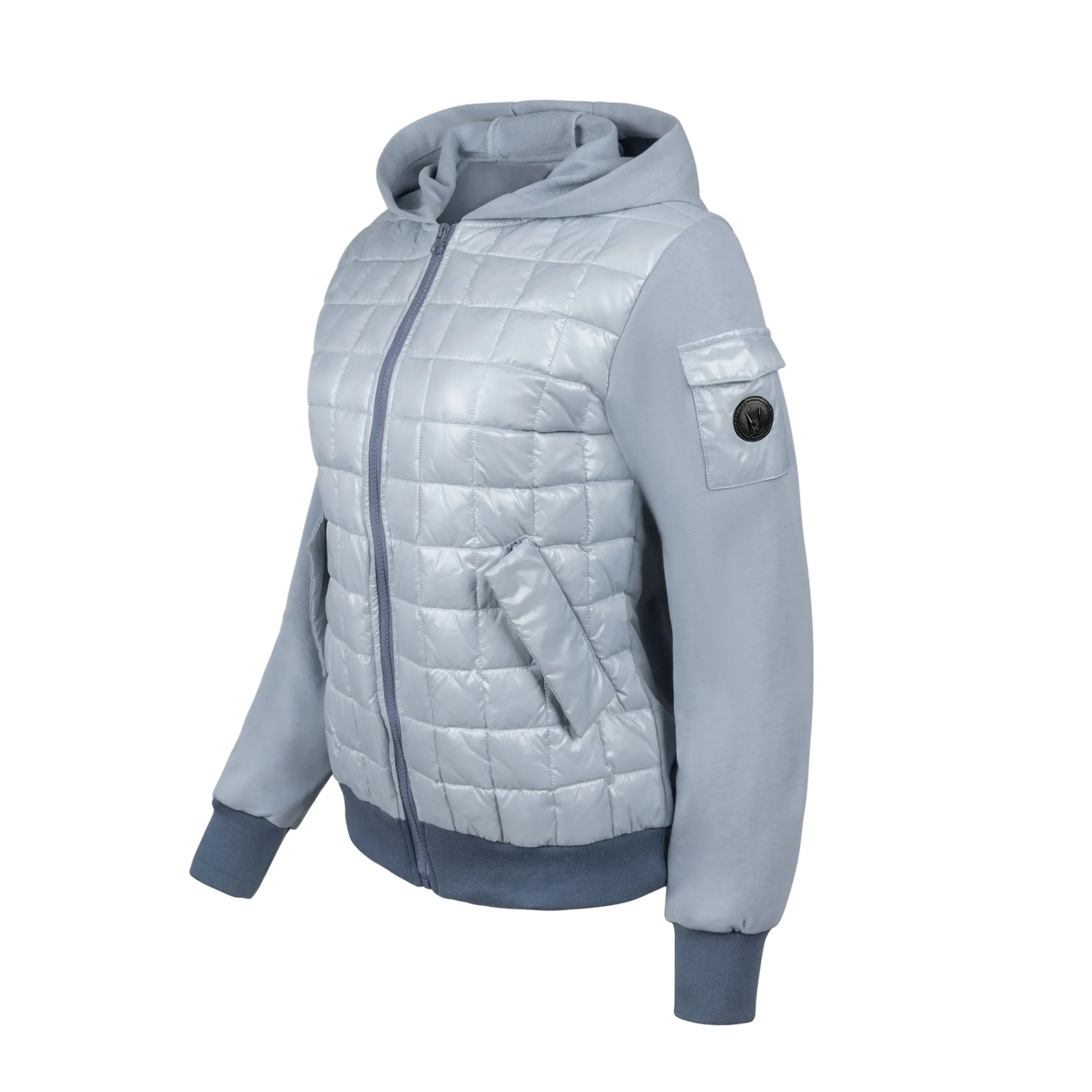 Teen Quilted Jacket - Slate