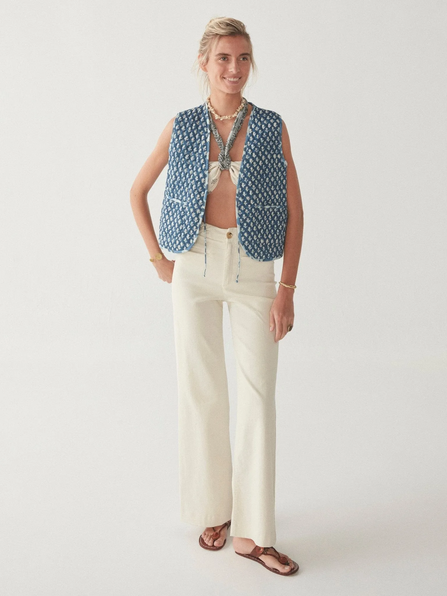 Telma Vest - Blue Simone