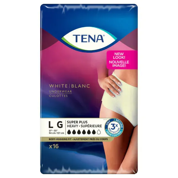 TENA Super Plus Women's Heavy Incontinence Underwear