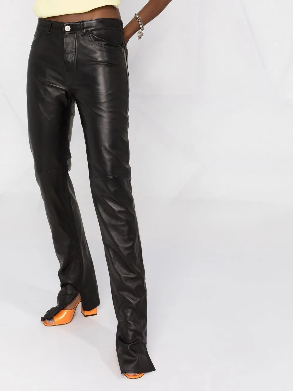 The Attico Trousers Black