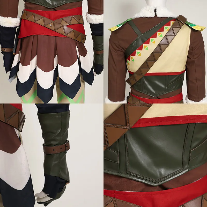 The Legend of Zelda Snowquill Set Cosplay Costume