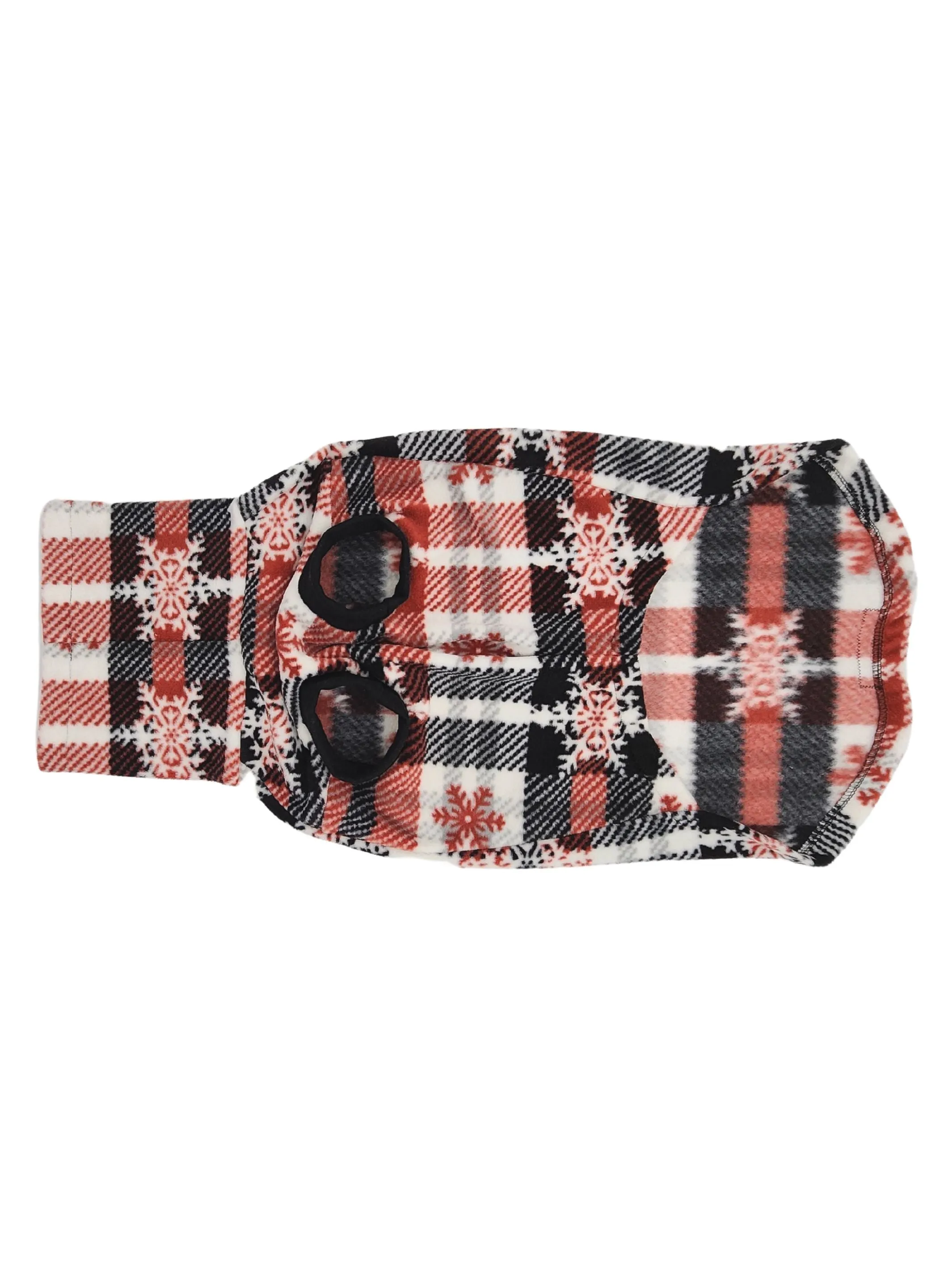 The TriFlurry Plaid Dog Sweater