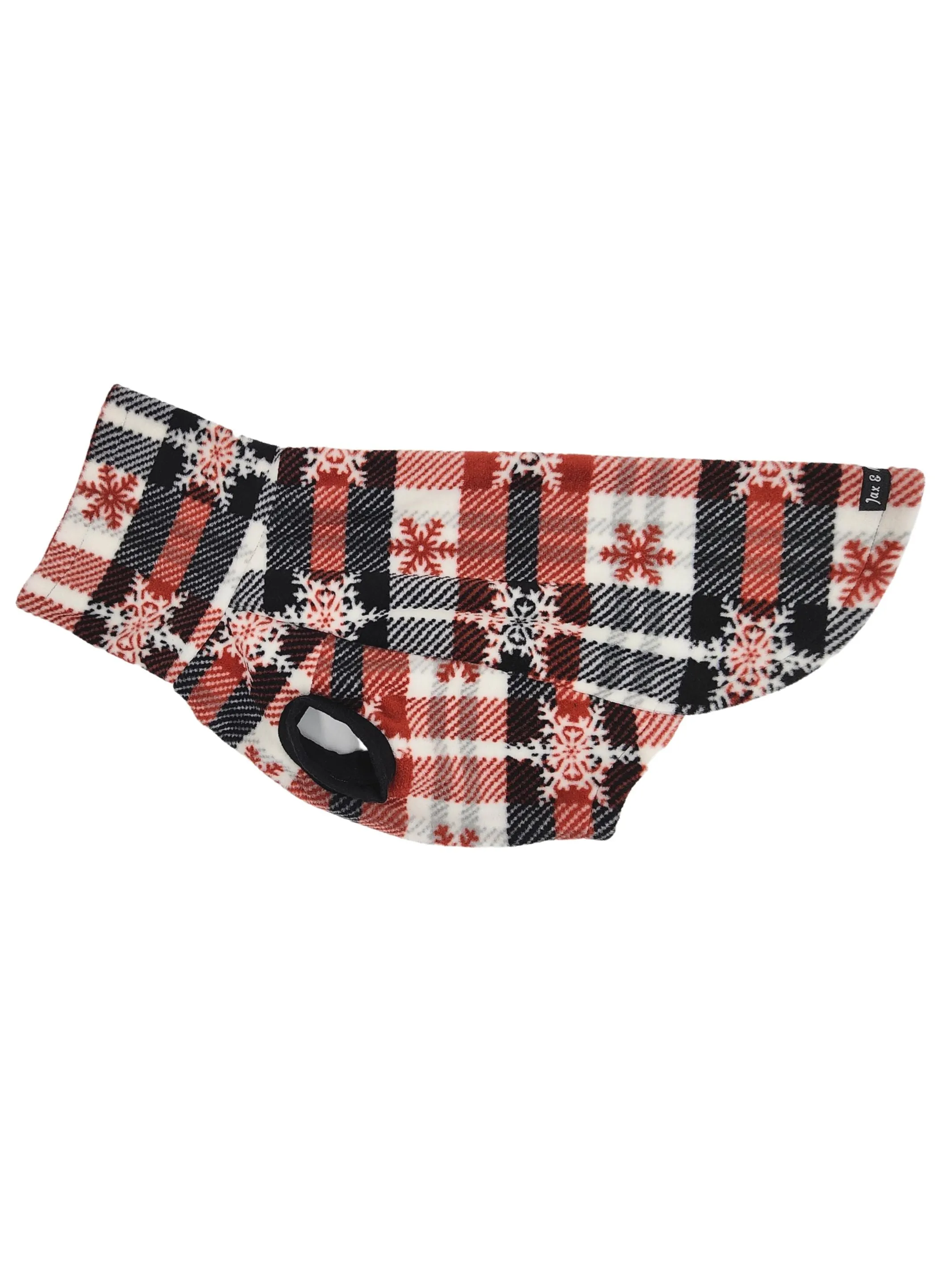 The TriFlurry Plaid Dog Sweater