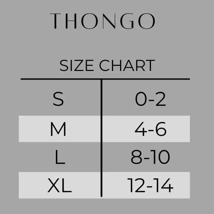 Thongo- Thong Underwear