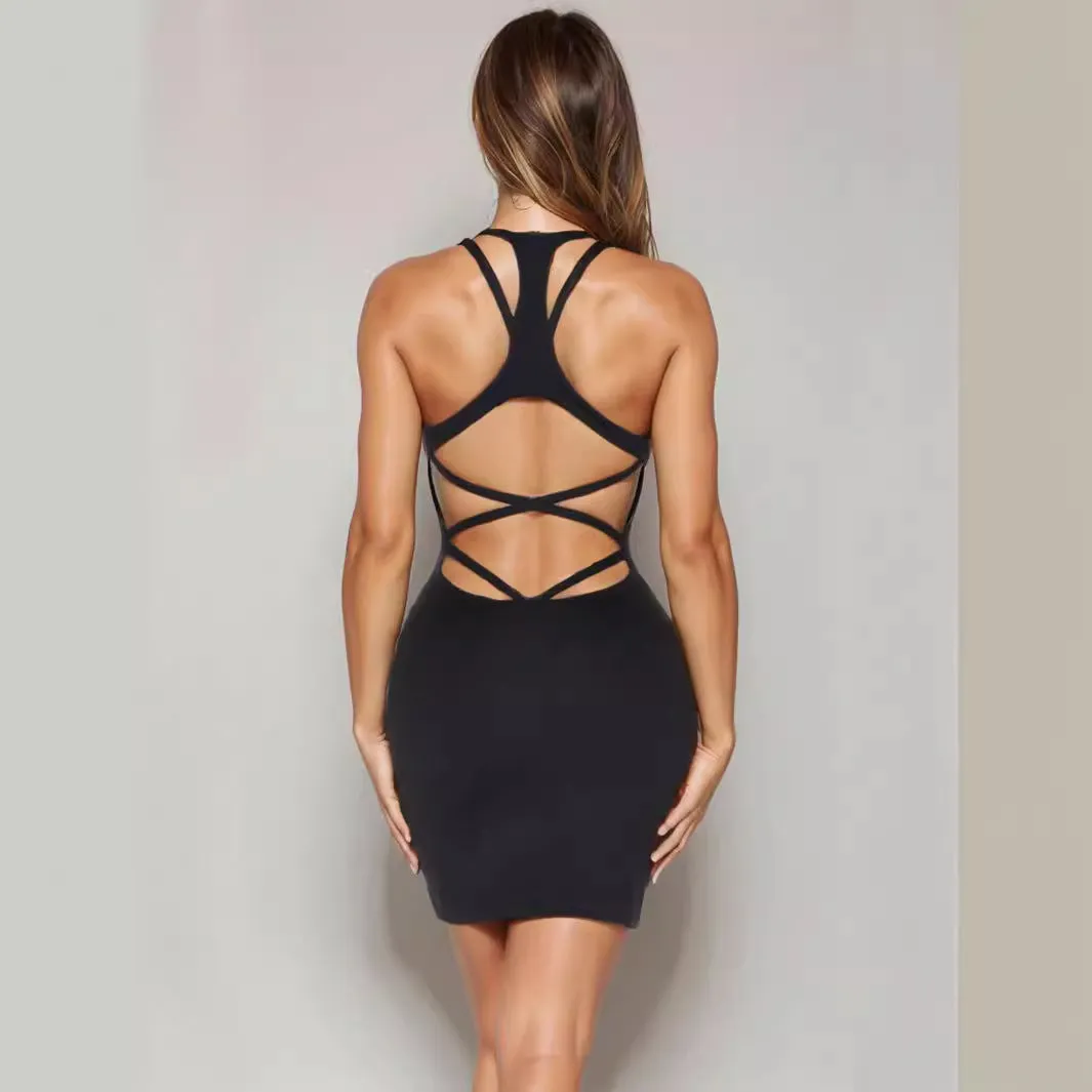 Tight High Elastic Skin-friendly Seamless Dress