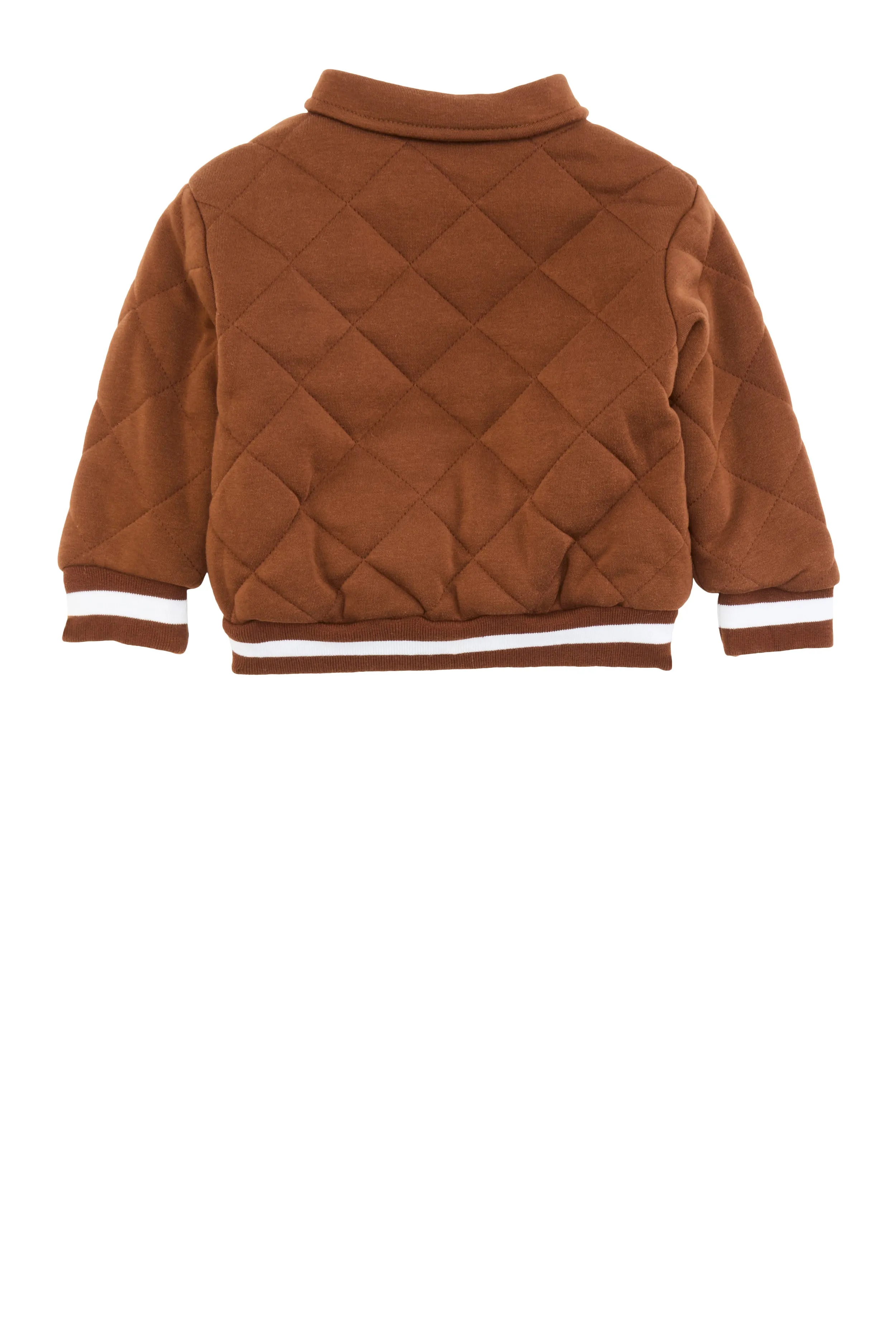 Toddler Boys Quilted Bomber Jacket