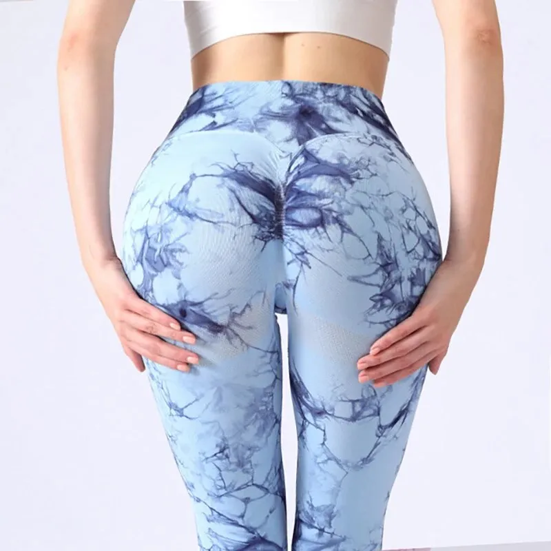 Trendy Yoga Push Up High Waist Workout Leggings