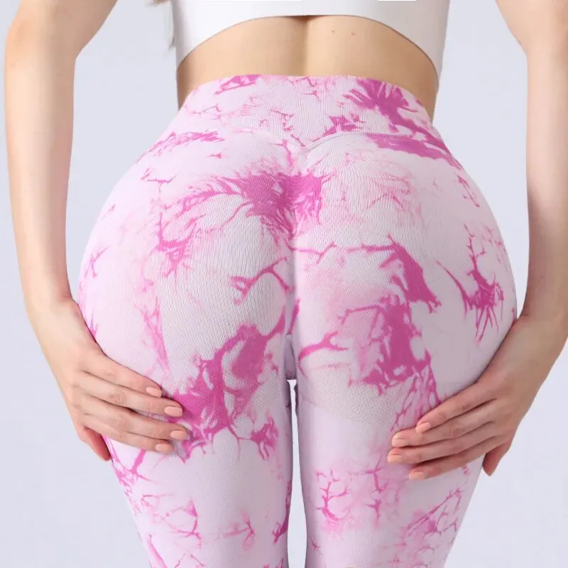 Trendy Yoga Push Up High Waist Workout Leggings