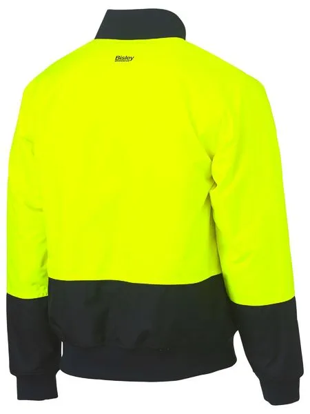 Two Tone Hi Vis Bomber Jacket - BJ6730