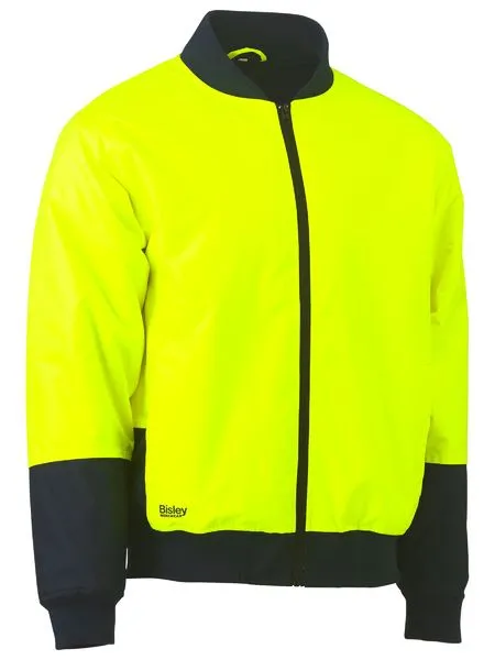 Two Tone Hi Vis Bomber Jacket - BJ6730