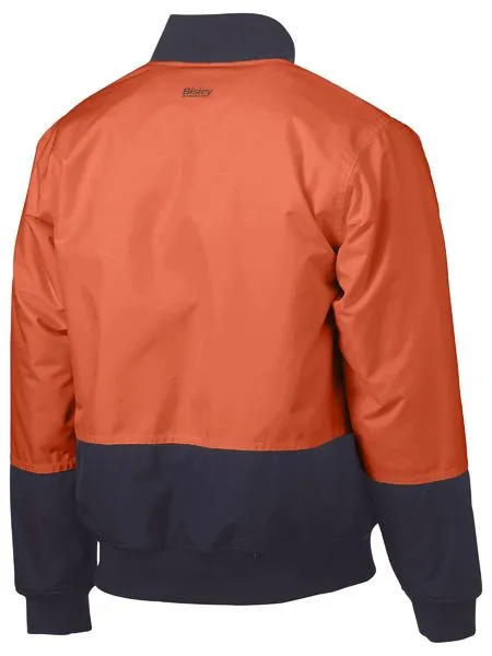 Two Tone Hi Vis Bomber Jacket - BJ6730