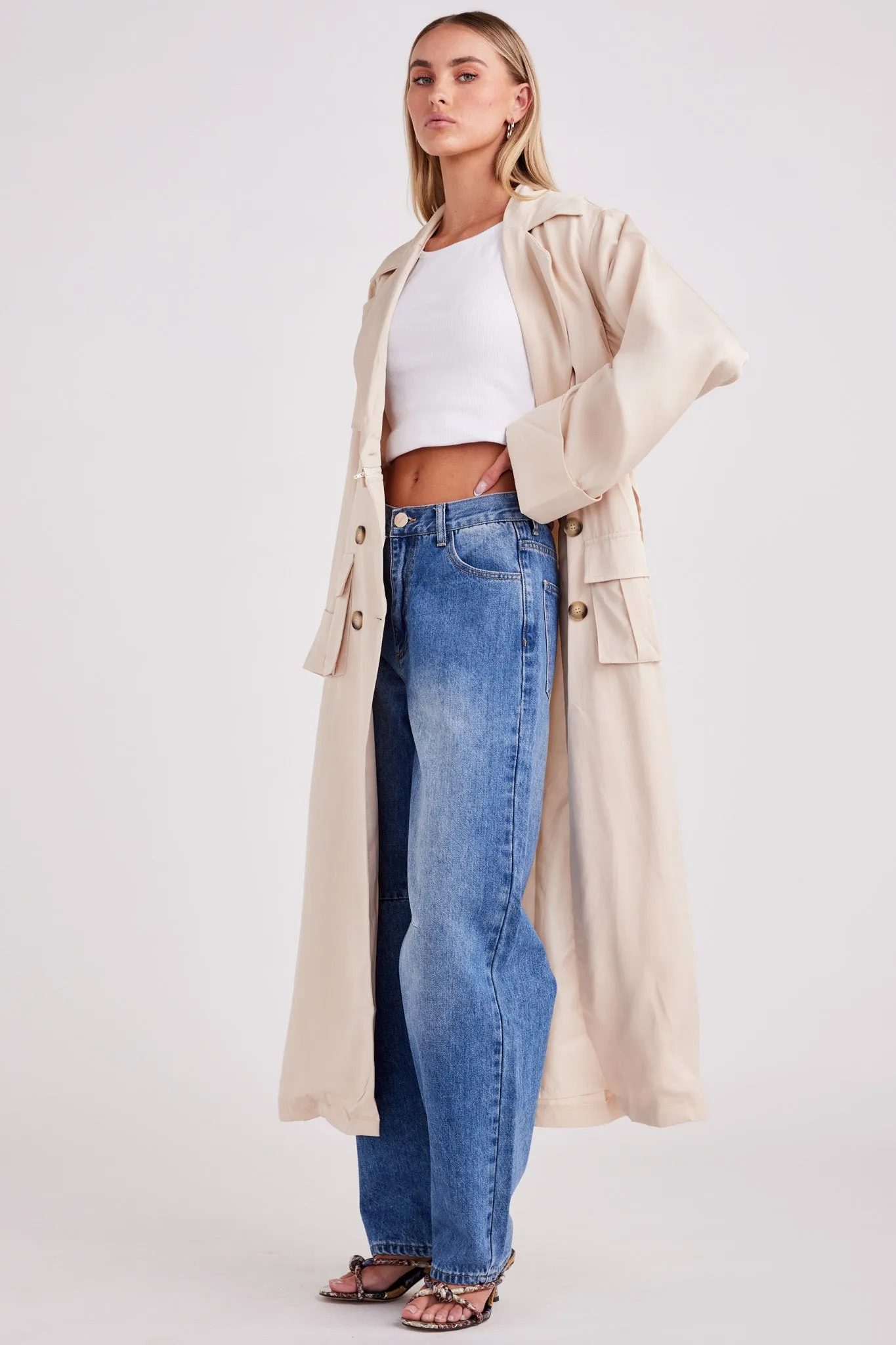 VICTORIA DETACHABLE TRENCH COAT