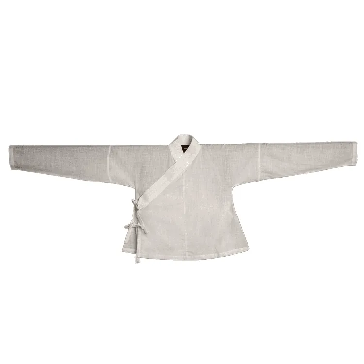 White Zhongyi Hanfu Shirt