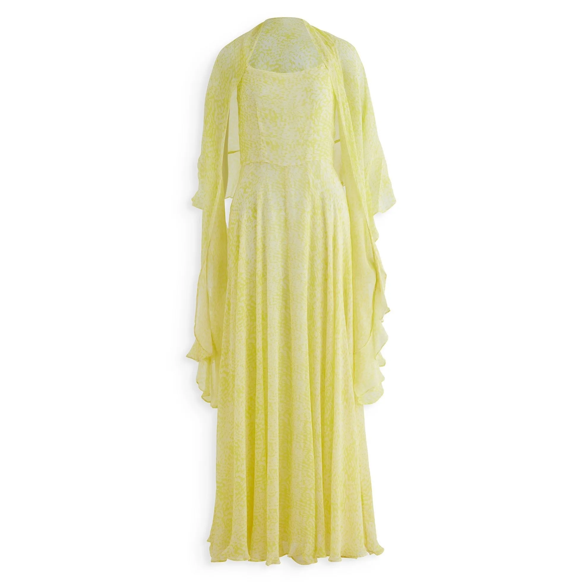 Winner's Circle Chiffon Dress & Shawl