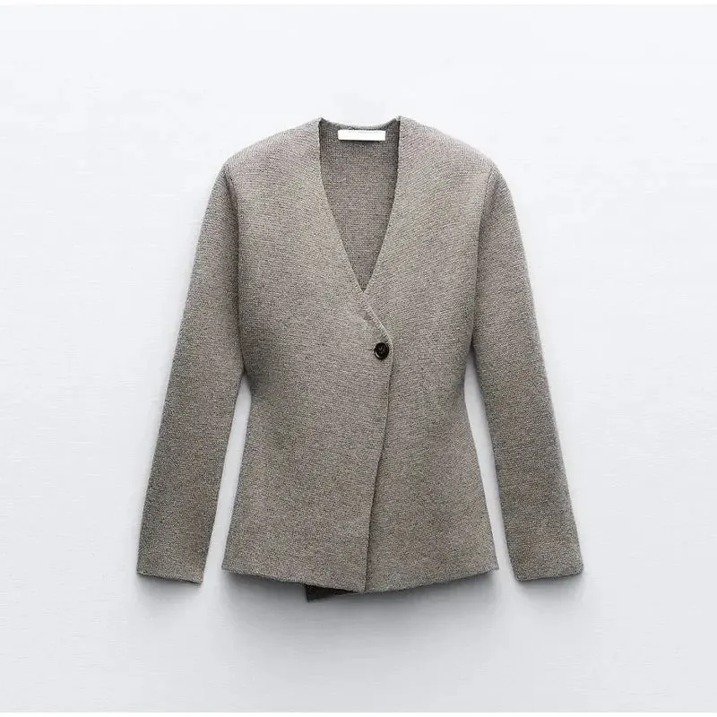 Winter Warmth V-Neck Chic Cardigan Coat