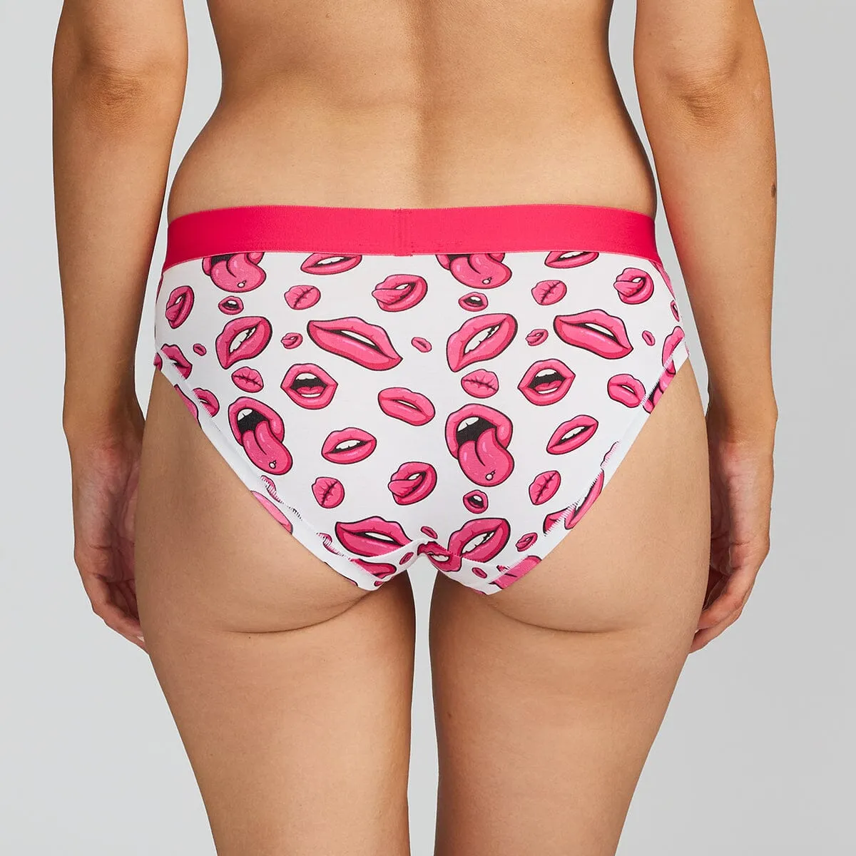 Women's Bikini Brief - Luscious Lips