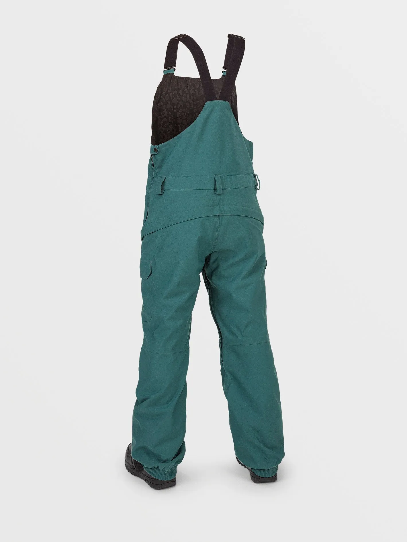 Womens Creston 3D Stretch Bib Overalls - Balsam