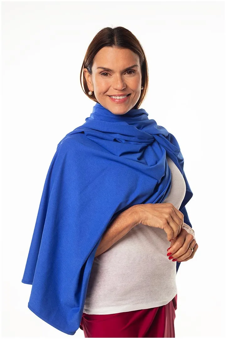 Women's Sanibel Everyday Beach Shawl  |  Baja Blue