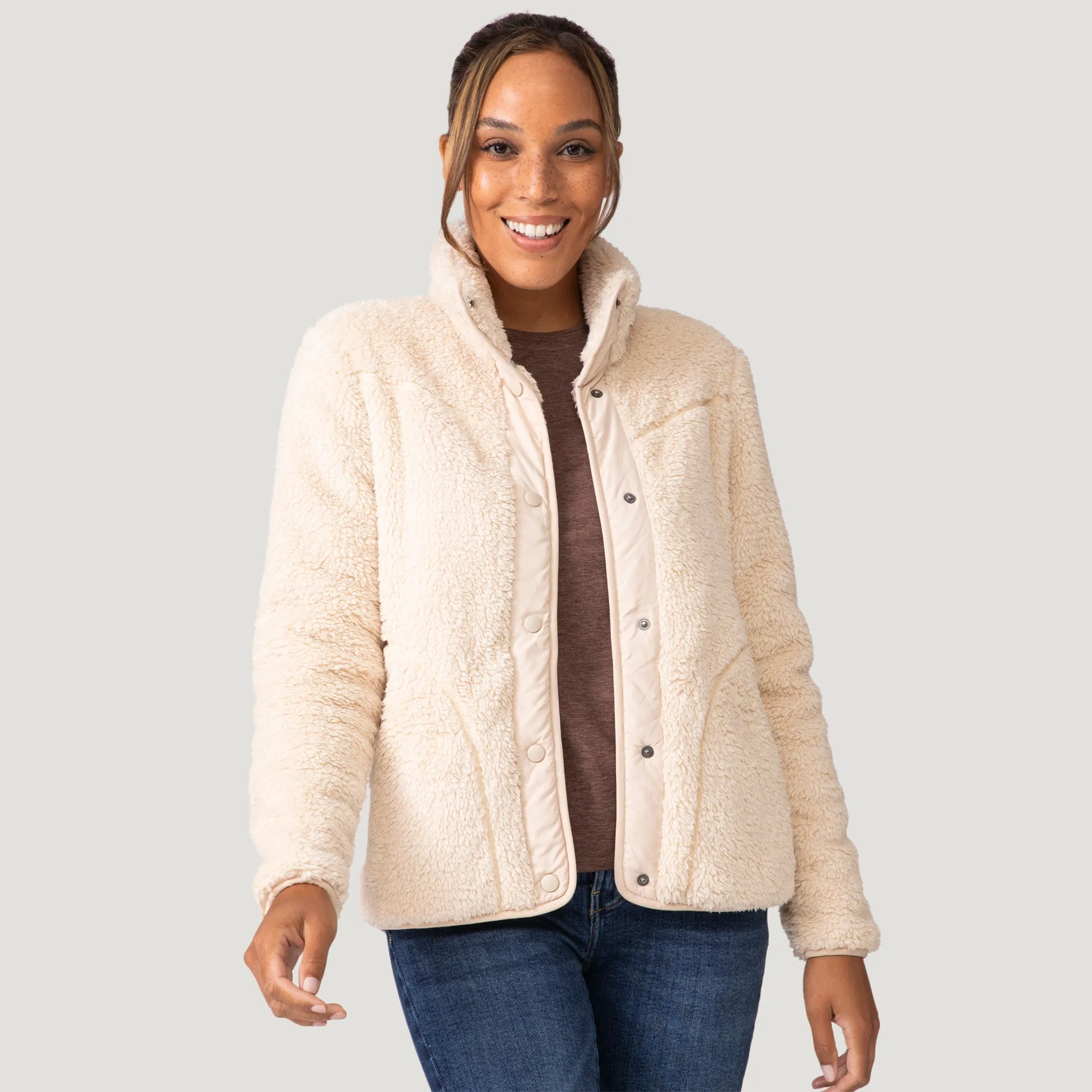 Women's Sherpa Butter Pile® Button Front Jacket