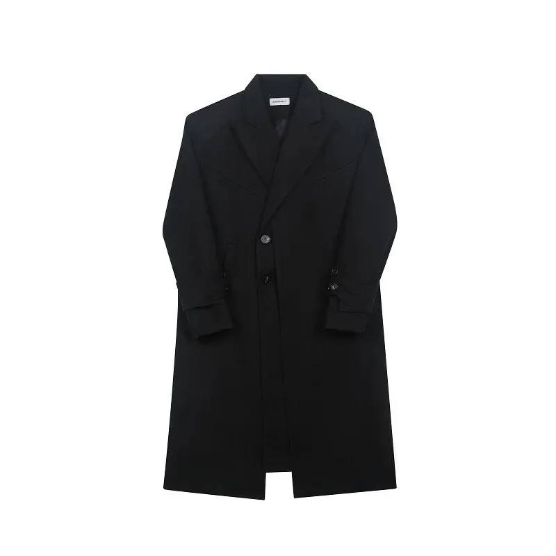 Woolen Casual Double-Layer Coat