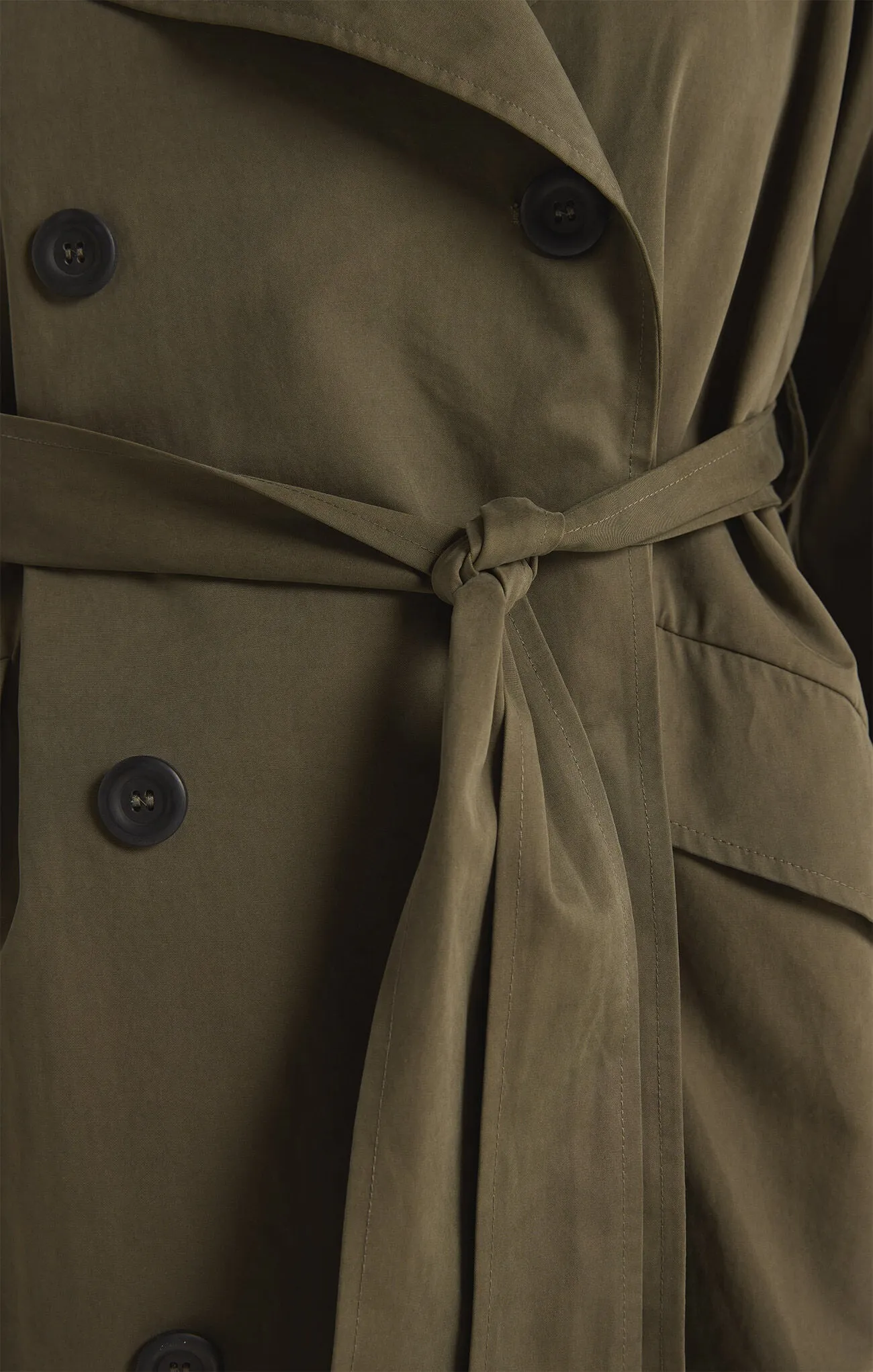 Z SUPPLY - DORIAN TRENCH COAT GRAPE LEAF