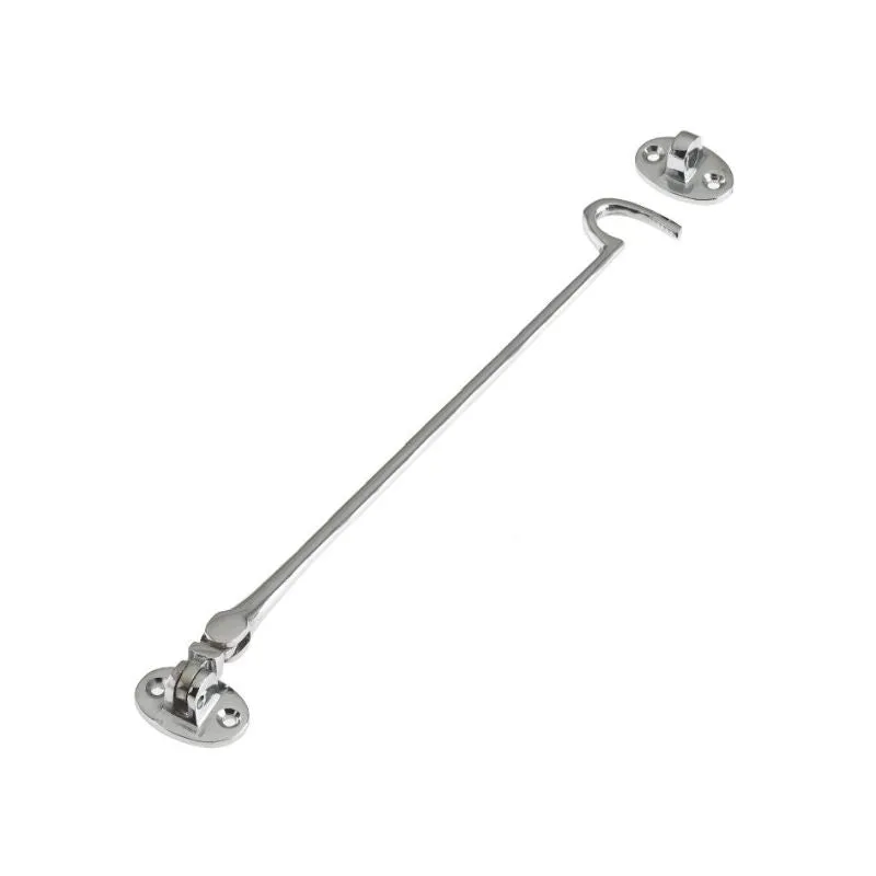 Zoo Cabin Hook (Heavyweight) 12"-Polished Chrome