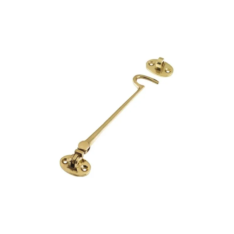 Zoo Cabin Hook (Heavyweight) 8"-Polished Brass